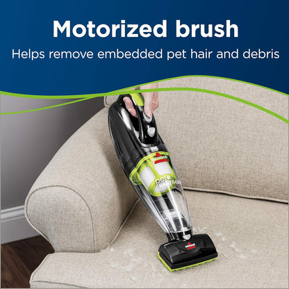 , 1782 Pet Hair Eraser Cordless Hand and Car Vacuum