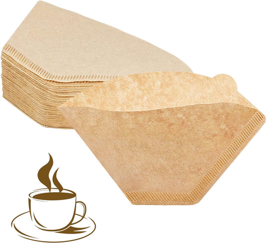 #2 Cone Coffee Filter,Coffee Filters 2 Cone Paper Unbleached Disposable Coffee Filters Fit for Drip Coffee Maker(200 Count)