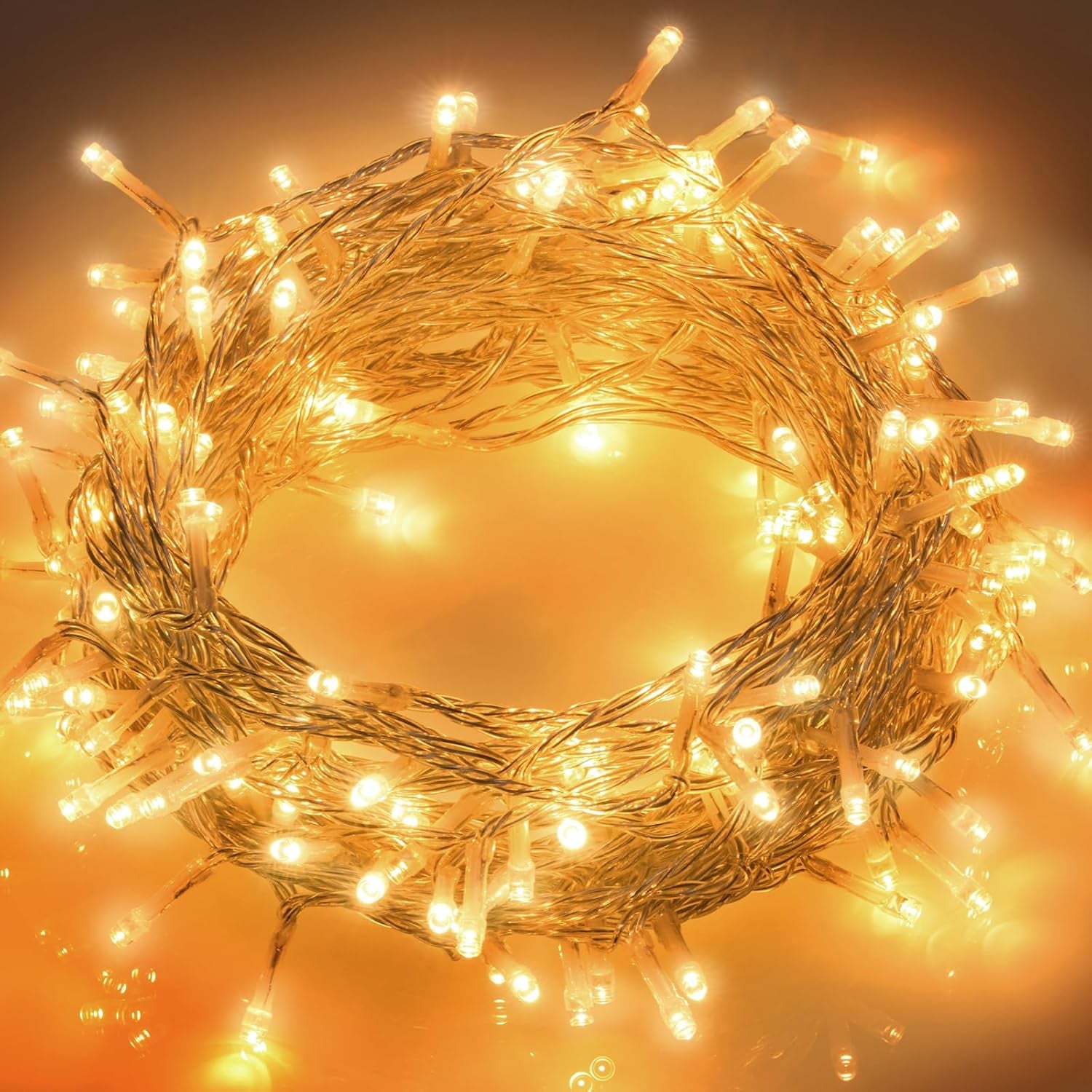 , 200 LED String Light for Christmas Tree,66 Ft Indoor Outdoor Wedding Party Bedroom Multicolor Plug in String Lights 8 Modes Waterproof.