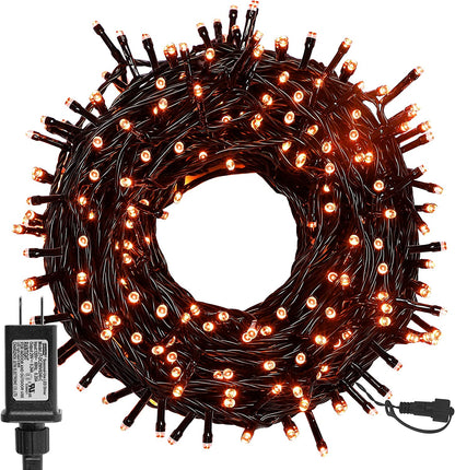 , 200 LED String Light for Christmas Tree,66 Ft Indoor Outdoor Wedding Party Bedroom Multicolor Plug in String Lights 8 Modes Waterproof.